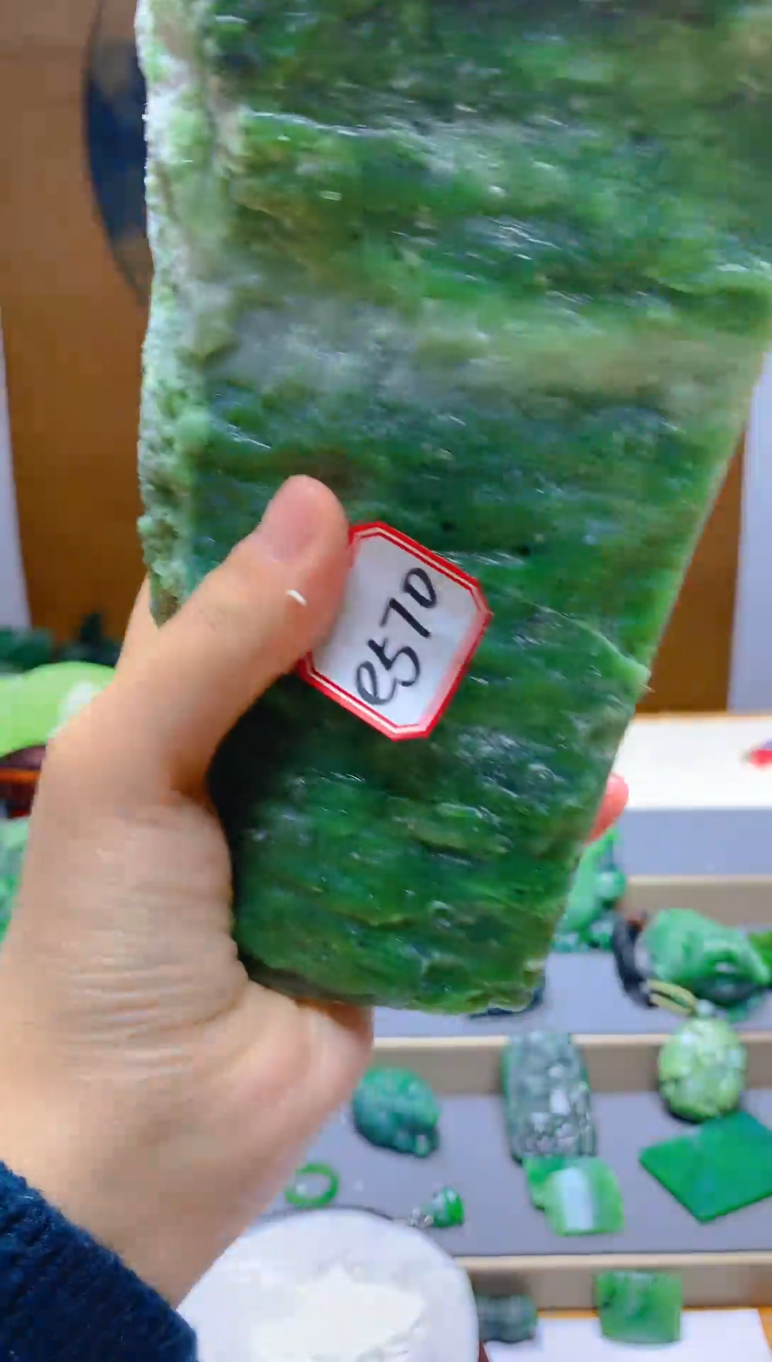 【闪购商品】和田玉（碧玉）珠宝半成品未镶嵌1