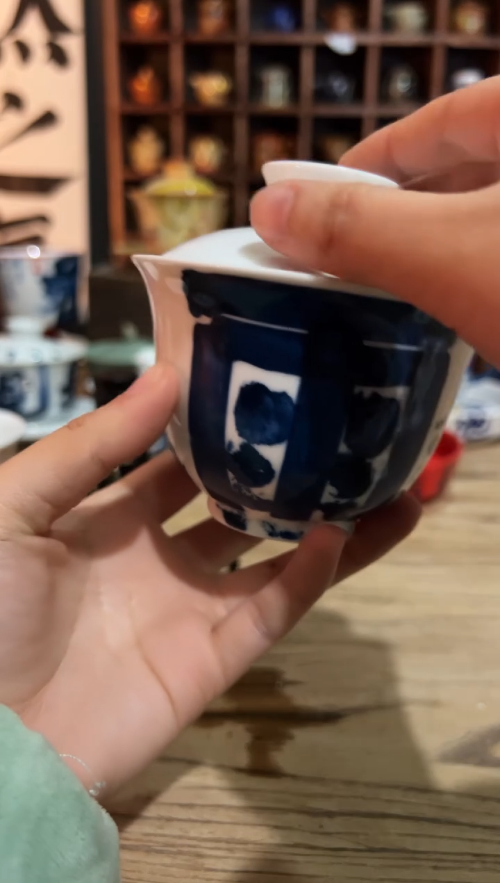 【闪购商品】观云听雨原创手绘茶具