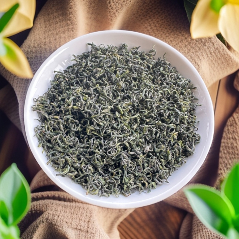 2025新茶精品口粮松阳香茶炒青绿茶浓香耐泡香高味浓龙井43原料