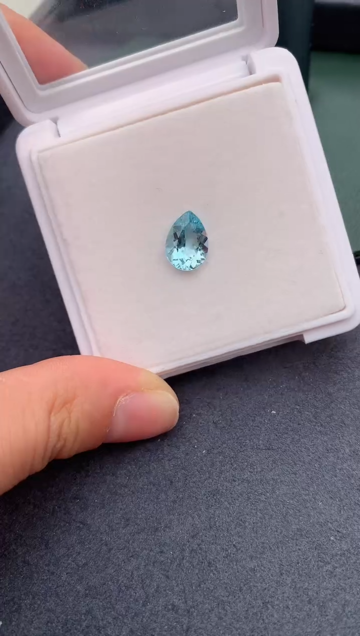 【闪购商品】海蓝宝石裸石未镶嵌2ct海蓝宝