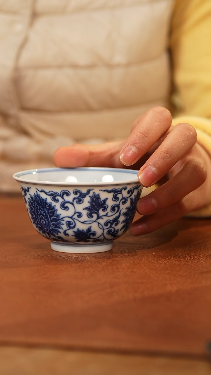 【闪购商品】杯景德镇青花主人杯