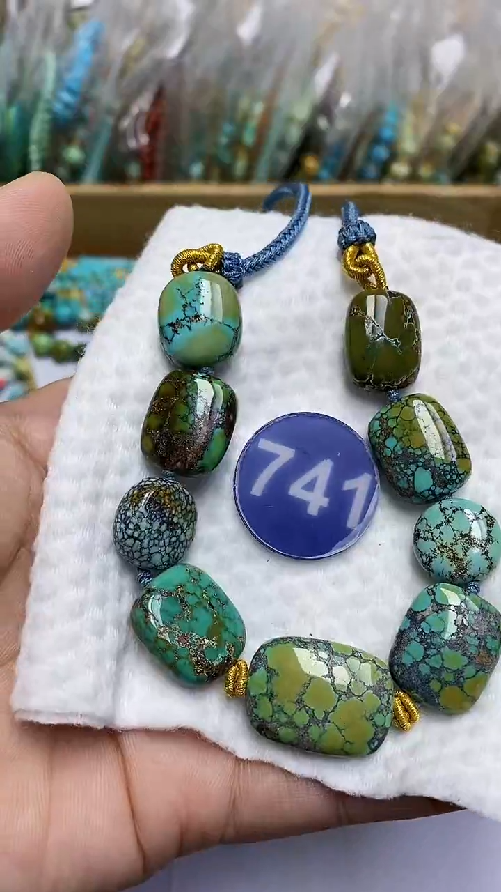 【闪购商品】绿松石项链未镶嵌741