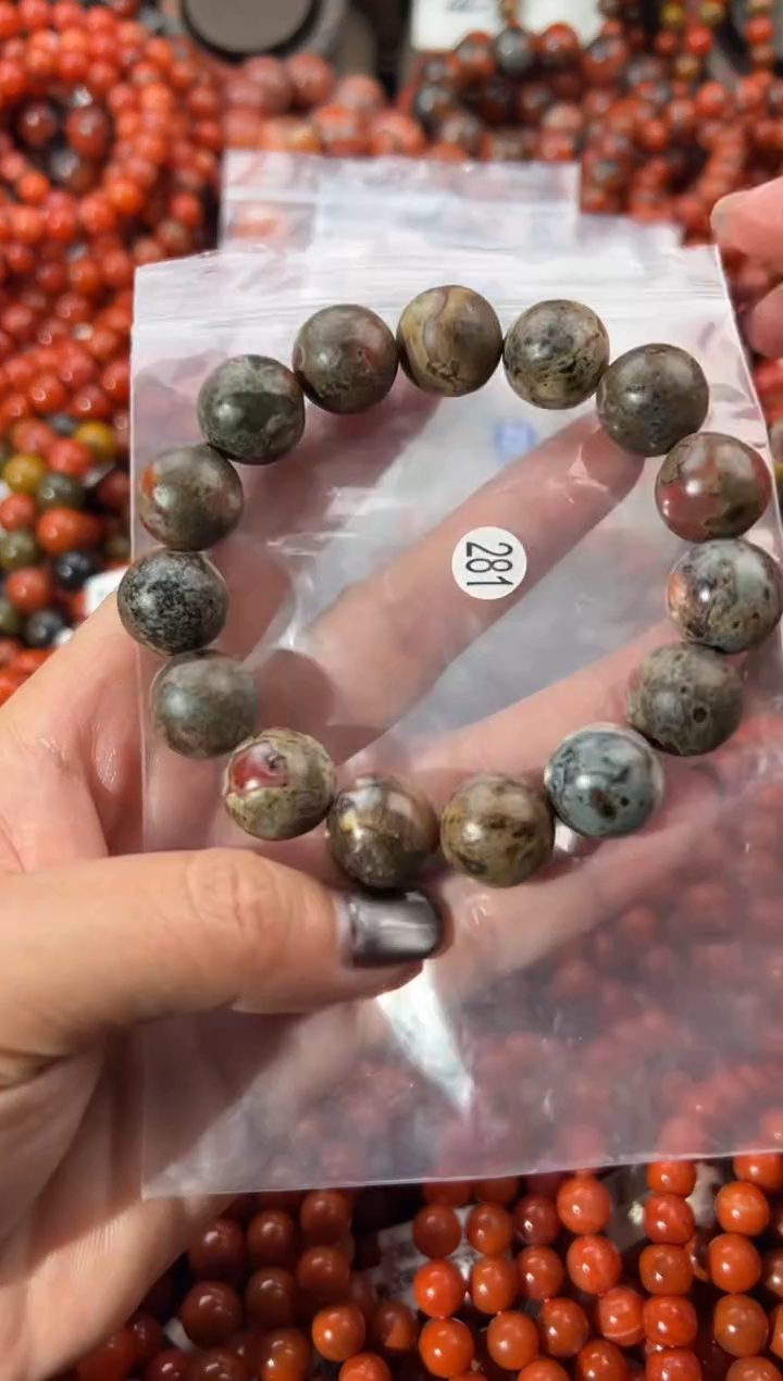 未镶嵌手串南红玛瑙14+