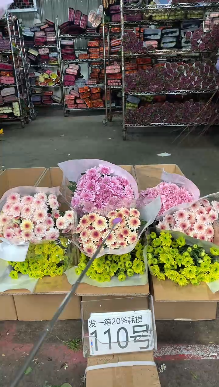 110号♥中通含20%耗损发一箱鲜花