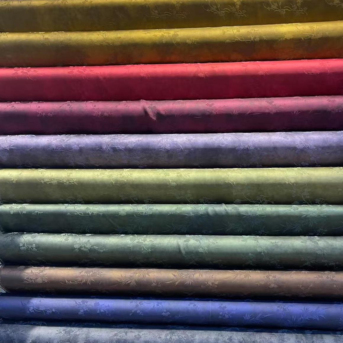 直播间香云纱布头 真丝面料  A68