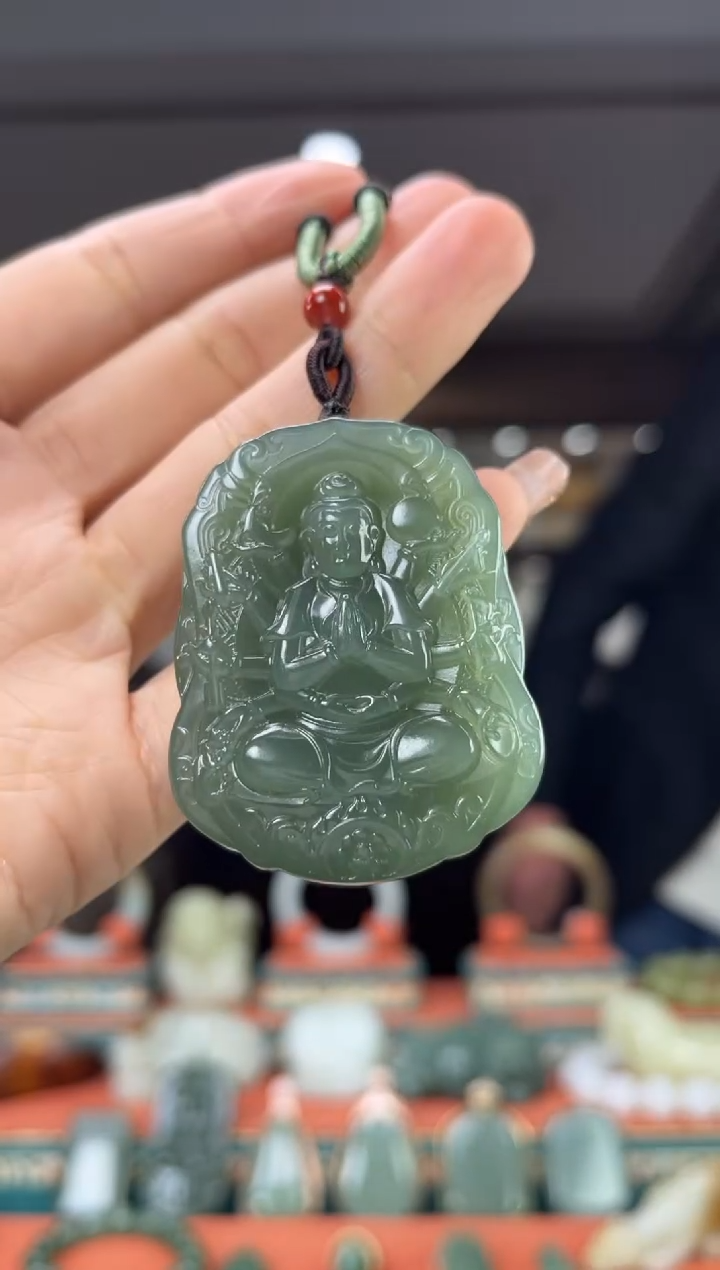 【闪购商品】和田玉颈饰未镶嵌佩佩鼠