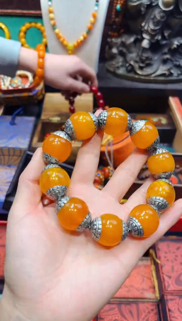 【闪购商品】蜜蜡裸石未镶嵌欣妹专属精选链接a7801