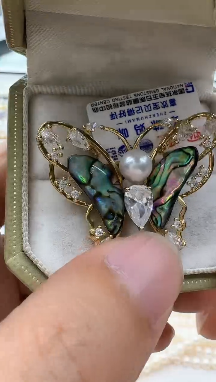 【闪购商品】海水珍珠胸饰未镶嵌清货