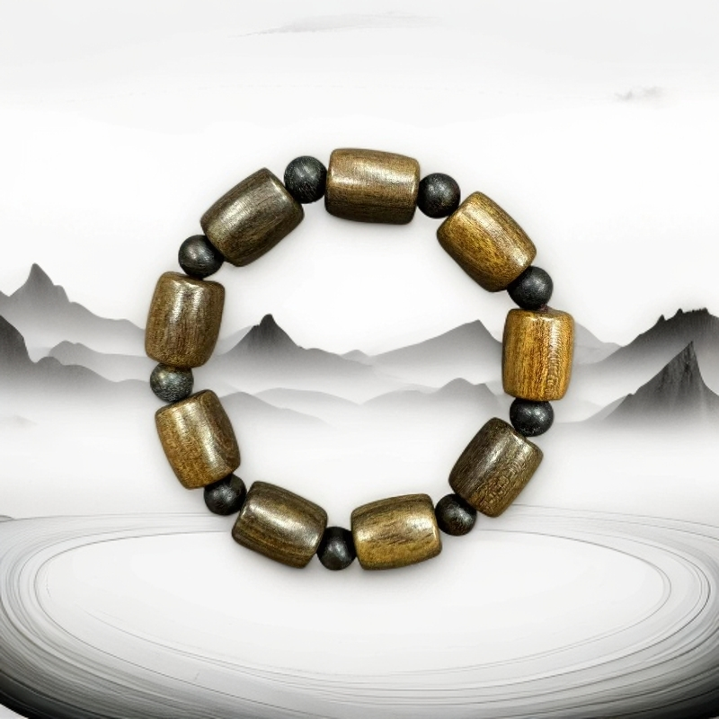 A148印度尼西亚沉香木串13mm