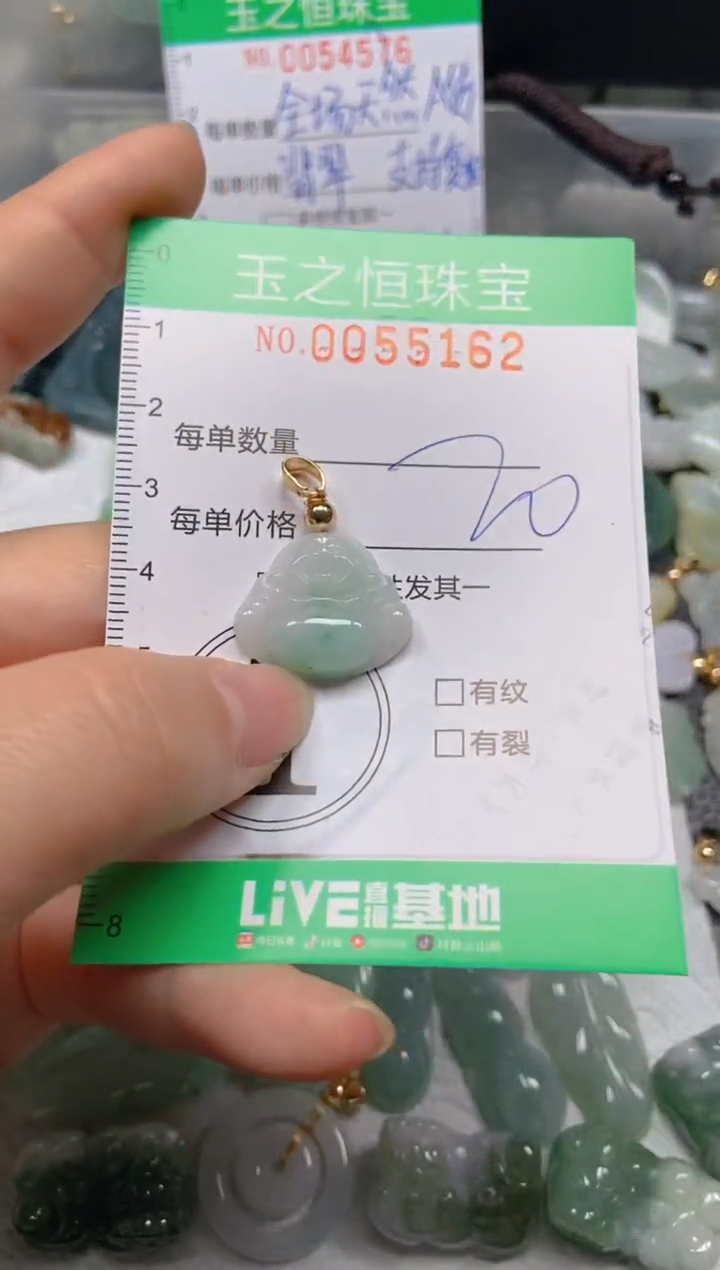 【闪购商品】翡翠未镶嵌颈饰闪购0055162