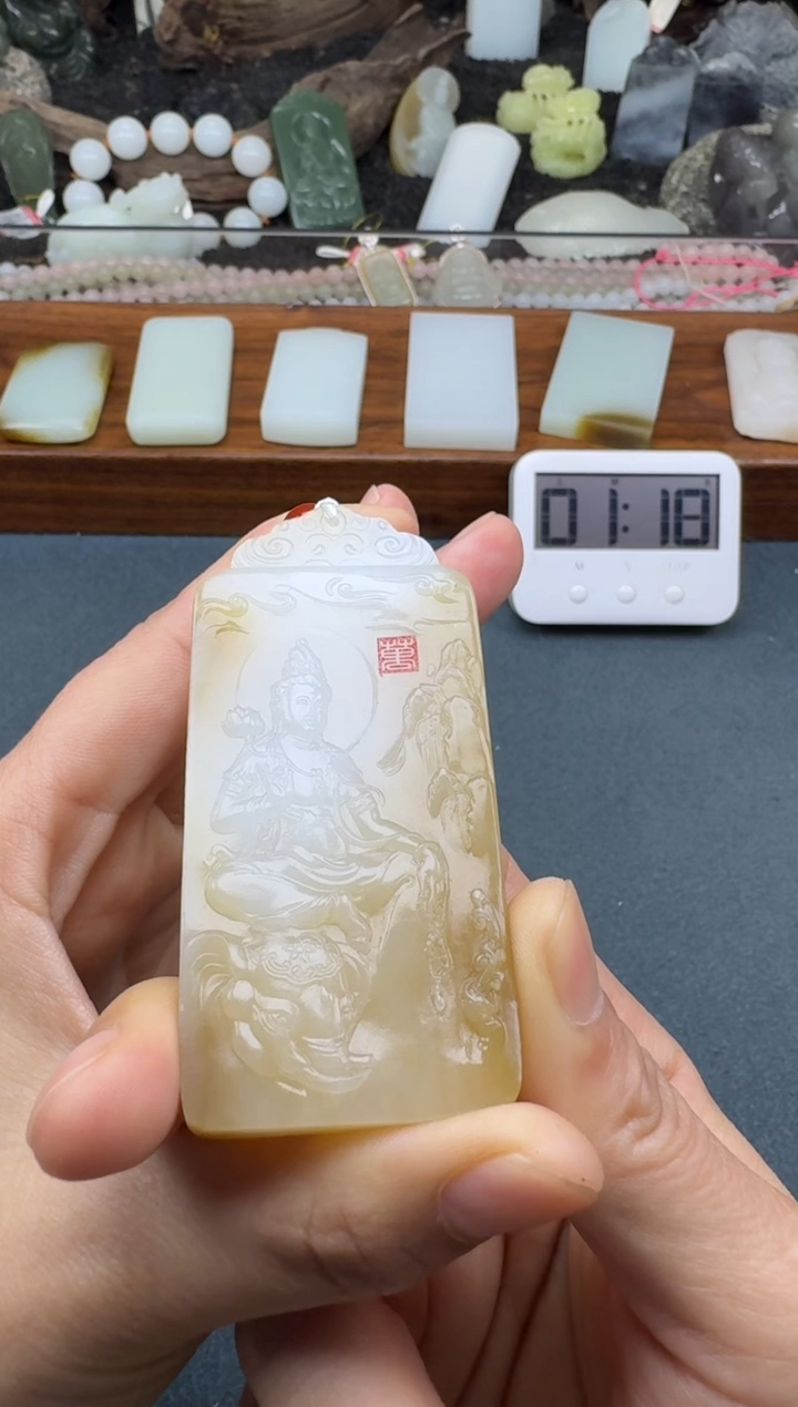 【闪购商品】和田玉未镶嵌颈饰多多