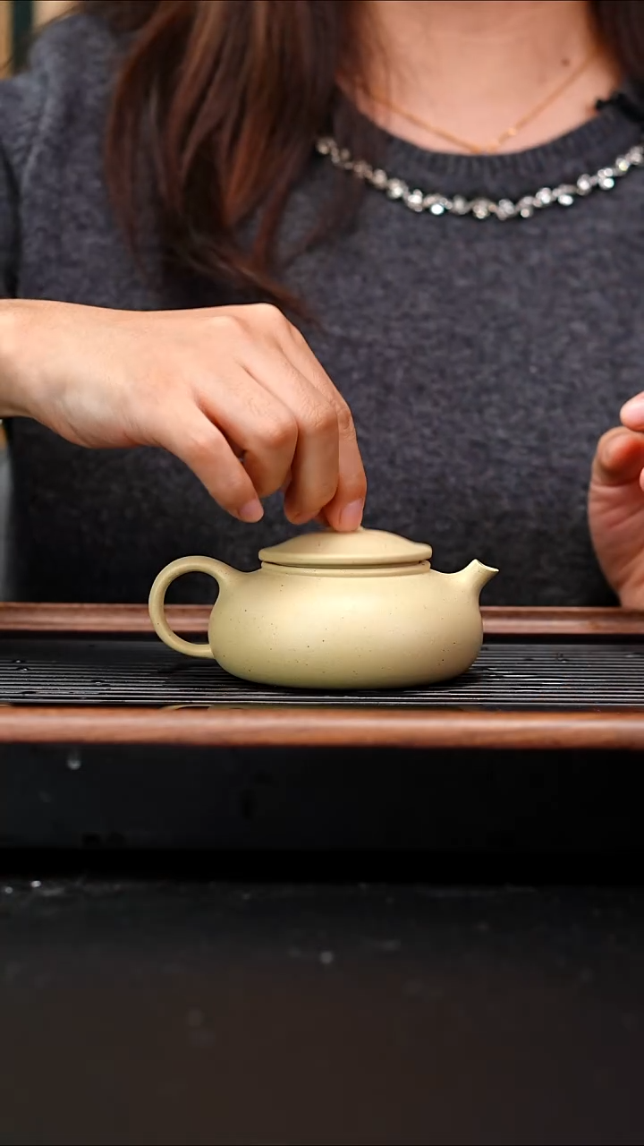 茶壶紫砂梨皮泥寒江