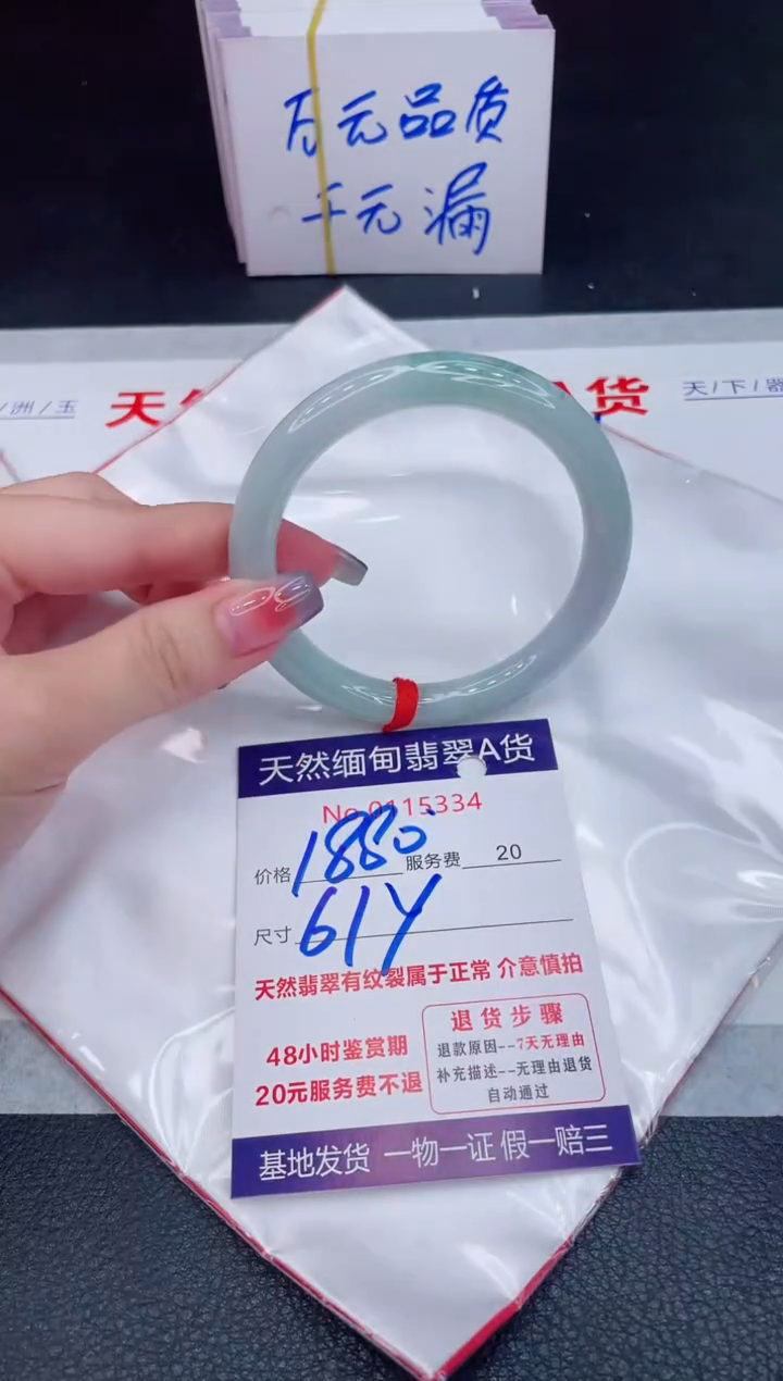 未镶嵌手镯翡翠1880