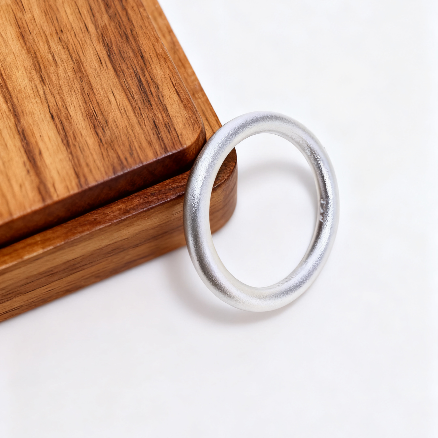 足银戒指 足银戒指【古法素圈戒指】情侣复古简约古法