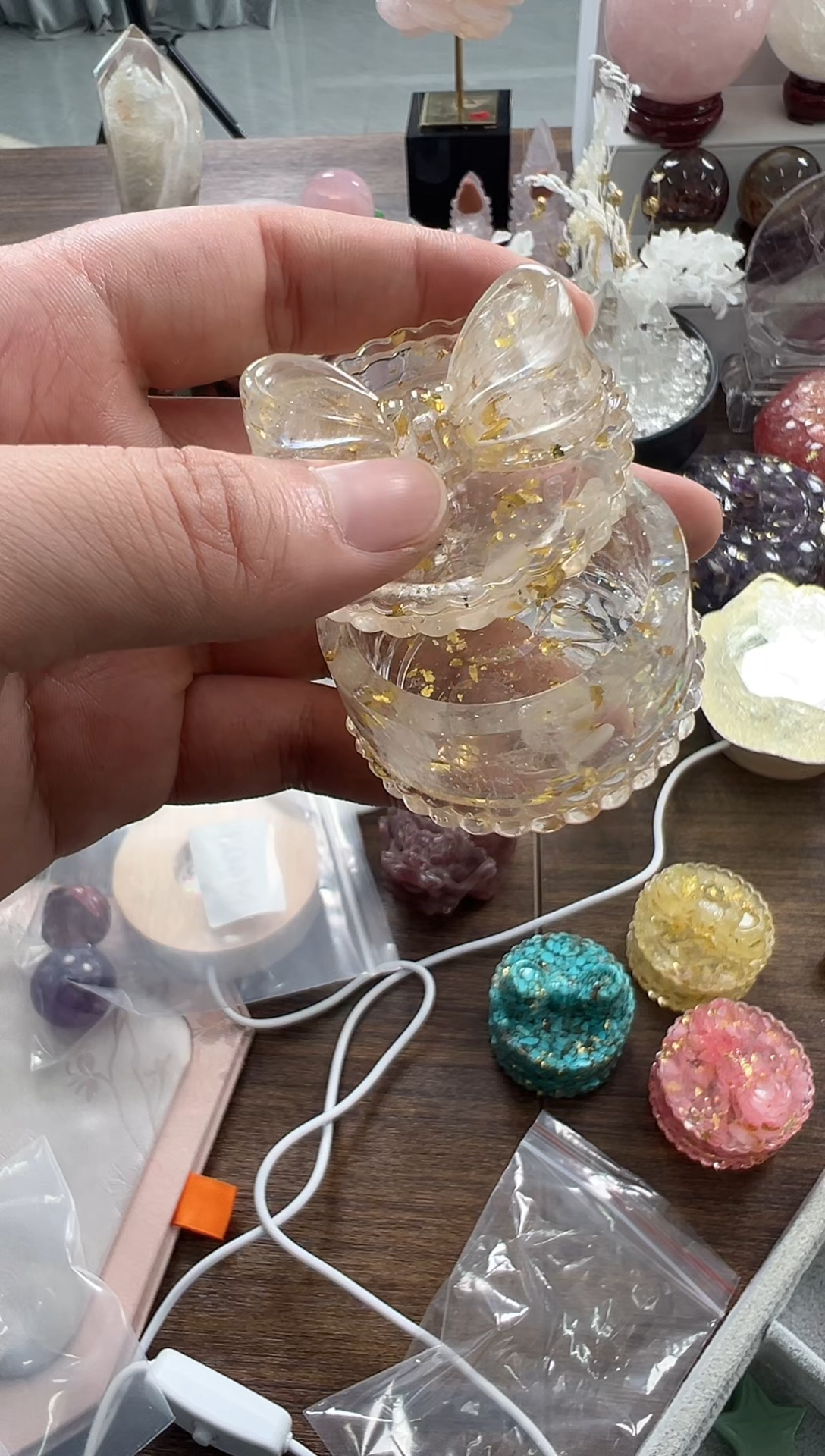 水晶摆件未镶嵌M125 多样性发一