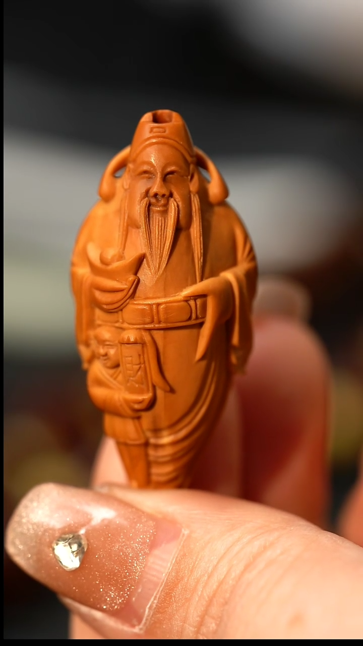 【闪购商品】橄榄核手串/手链财神单颗