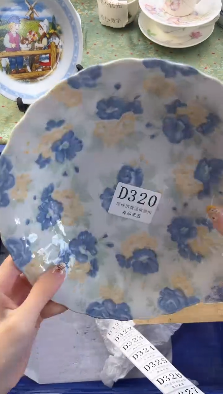 【闪购商品】瓷片          D320