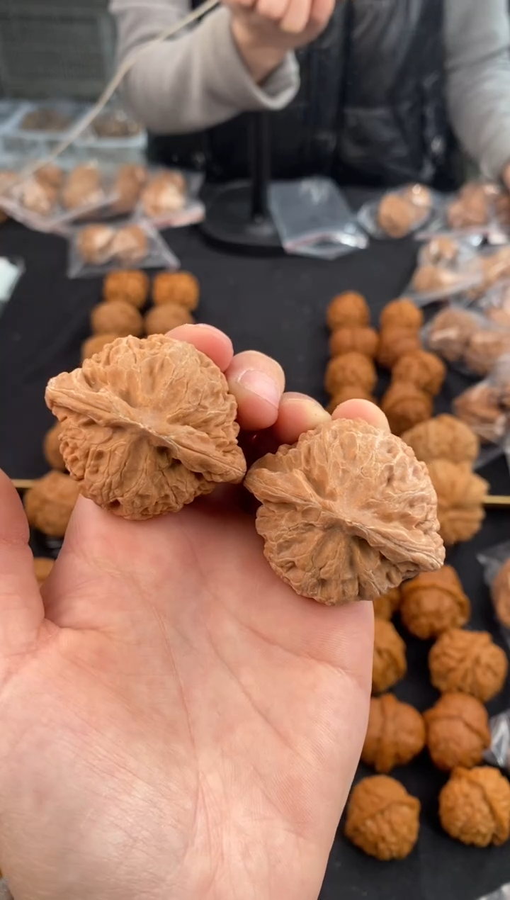 【闪购商品】文玩核桃把件宫灯44-x260