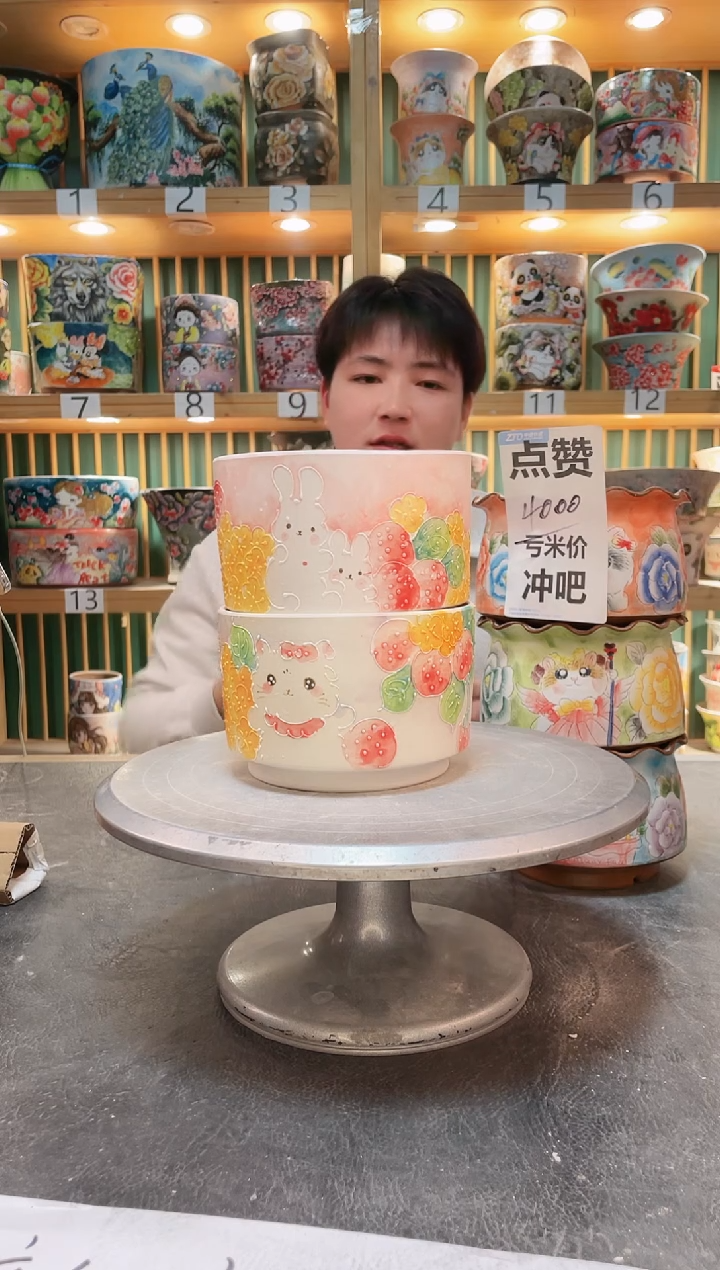 【闪购商品】瓷片默认微瑕一物一拍0216-101-2个