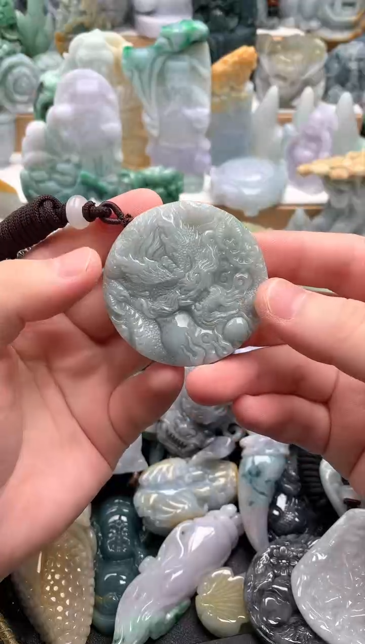 吊坠(不含链)未镶嵌翡翠1