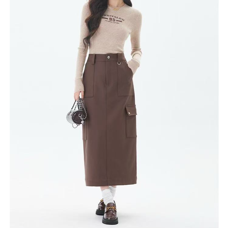 TY/-新款时尚休闲百搭半身裙*Xj 018-1