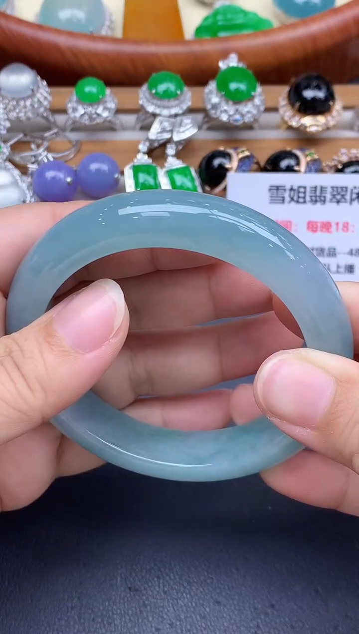 未镶嵌手镯翡翠591-中国好珍宝