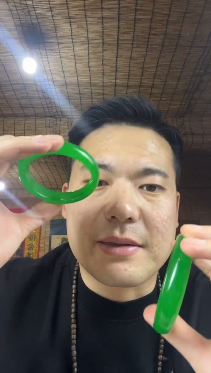 翡翠手镯未镶嵌63（收到货任何问题联系客服）