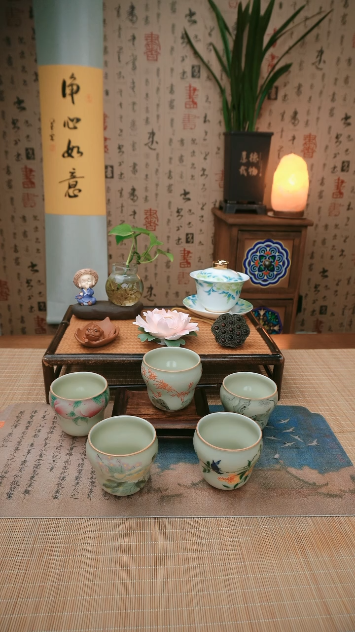 【闪购商品】秘黄汝瓷主人杯拍一发二