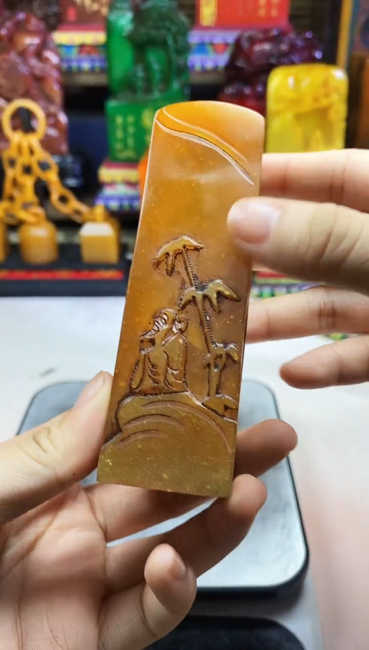 寿山石印石纯天然篆刻石料