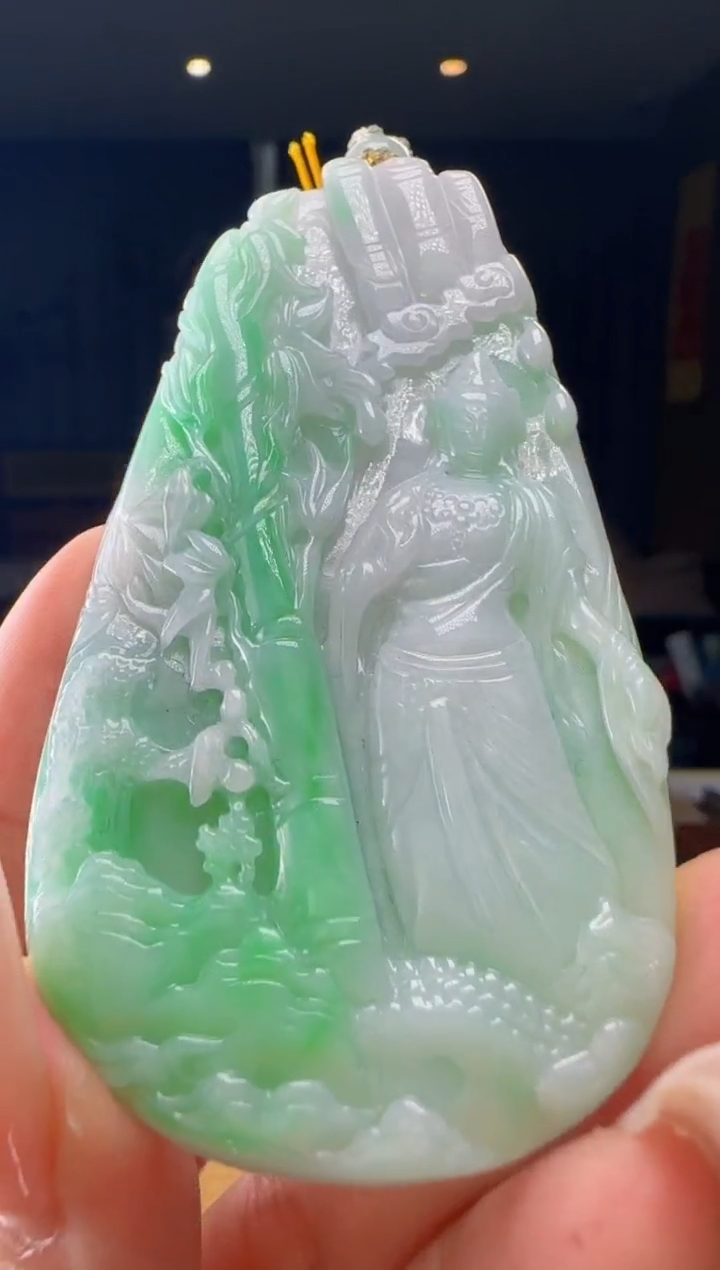 颈饰未镶嵌翡翠YJ@@960Q3J20992