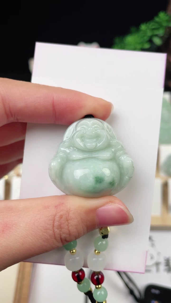 【闪购商品】翡翠颈饰未镶嵌佛公