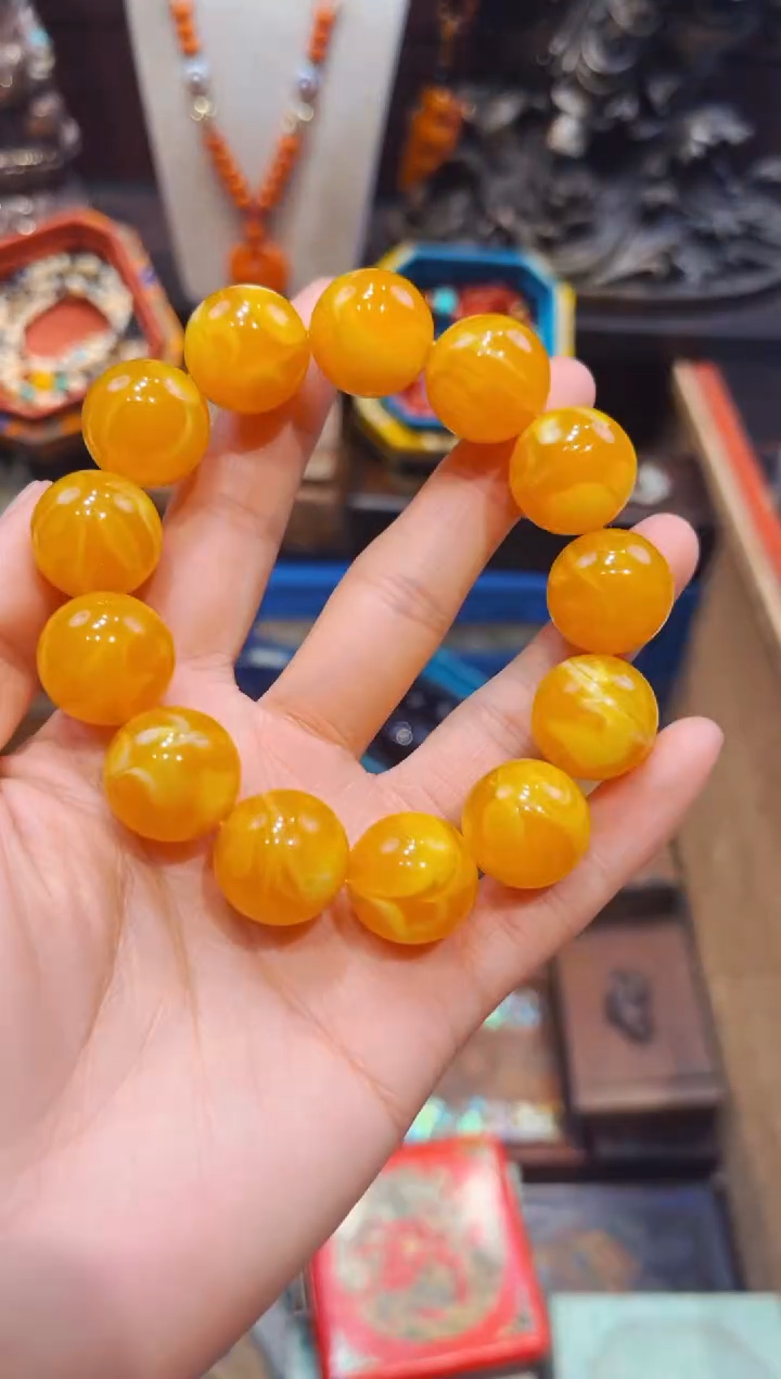 【闪购商品】蜜蜡裸石未镶嵌欣妹专属精选链接b5667