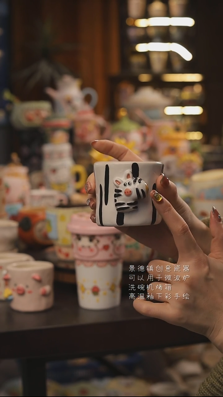 景德镇釉下彩绘设计师款式陶瓷