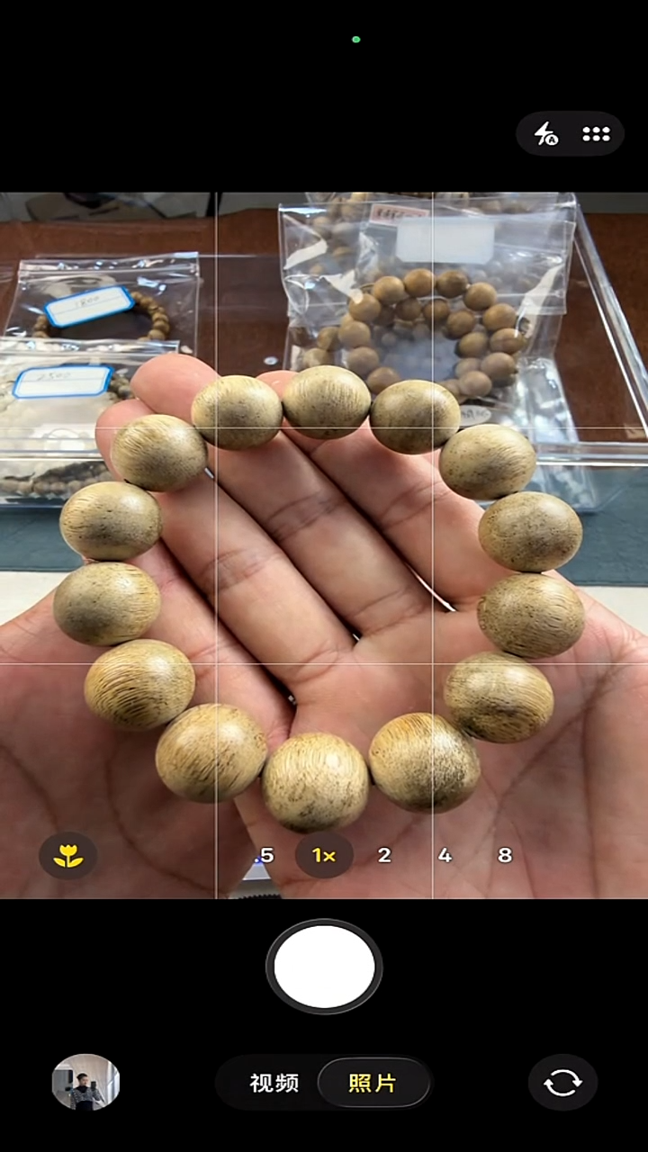 沉香手串柬埔寨菩萨棋16mm