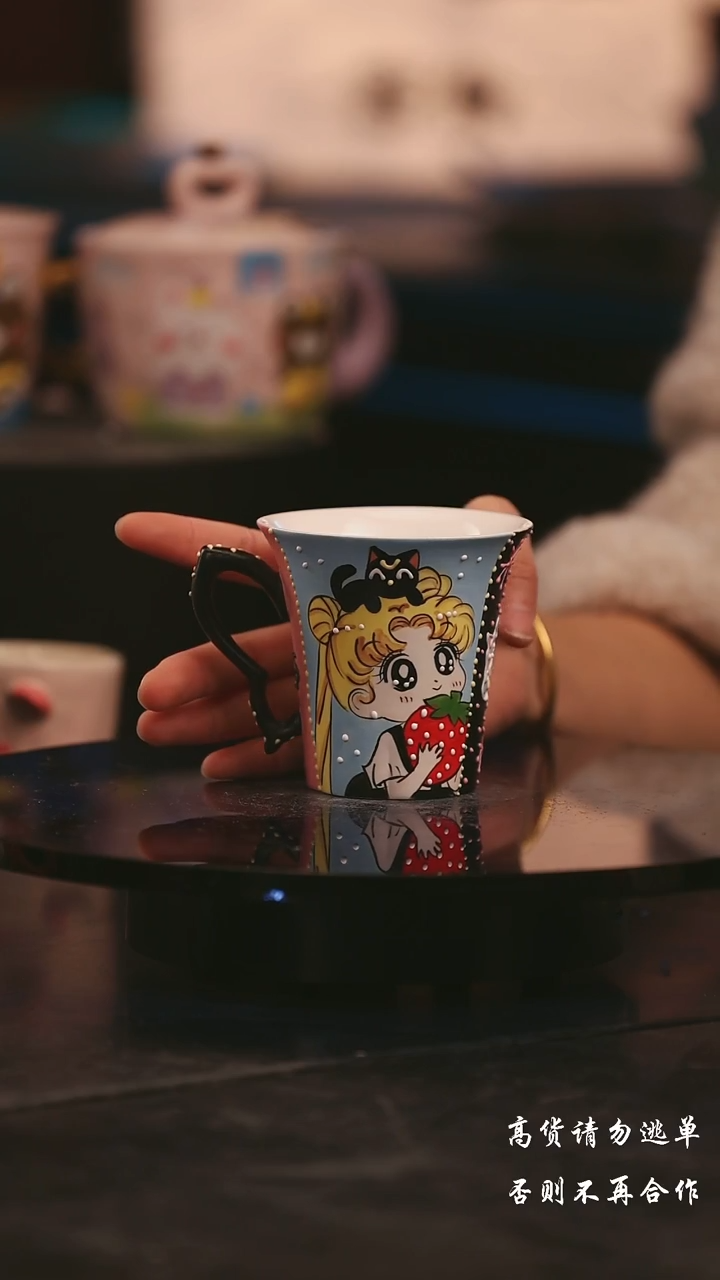 陶瓷景德镇可爱设计师款陶瓷 