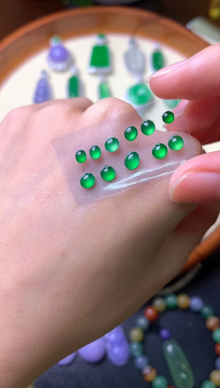 【闪购商品】定制翡翠未镶嵌裸石（镶嵌定制）