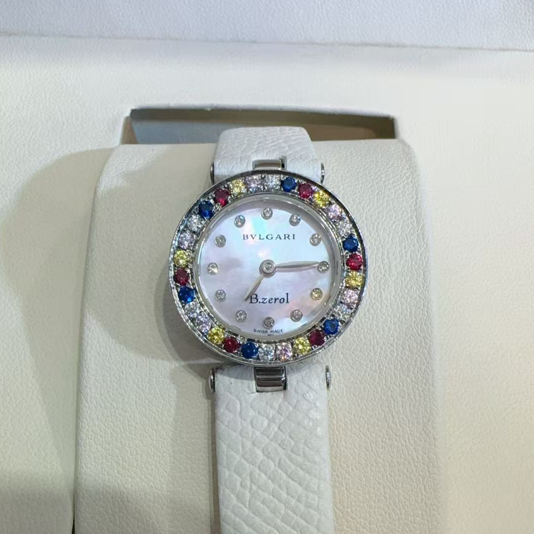 95新 BVLGARI/宝格丽 【夏玮玮专属】石英表后钻盘22/256100328