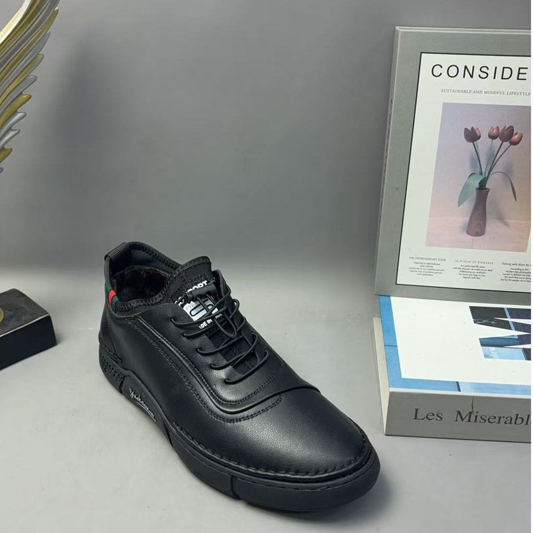 7150黑色断码清仓男鞋