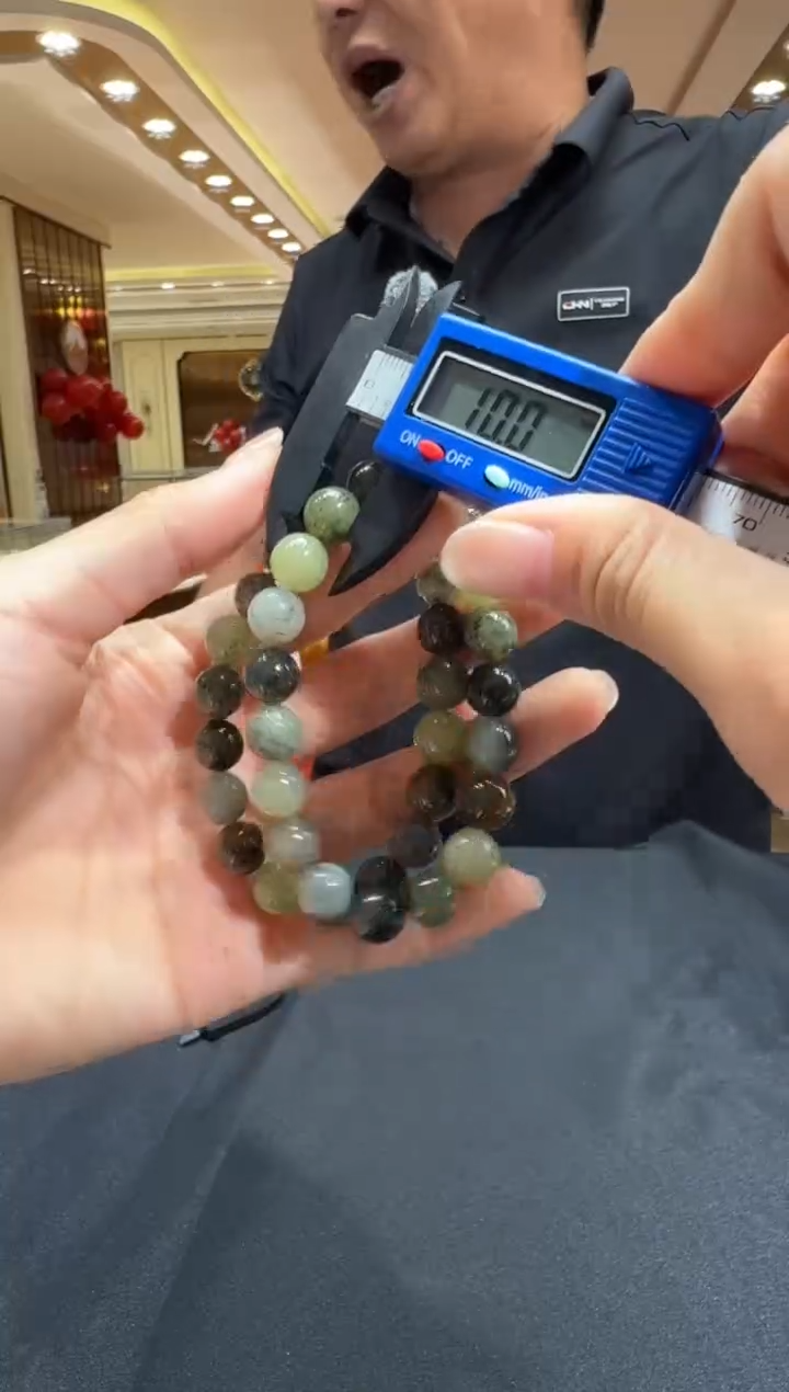 和田玉未镶嵌颈饰手串（多样性发一）9-10mm78