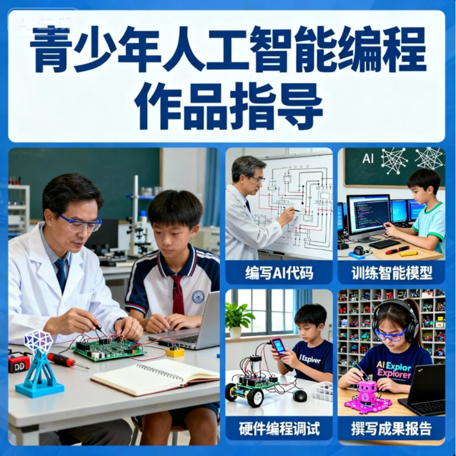 宋奖人工智能编程作品制作/项目式学习