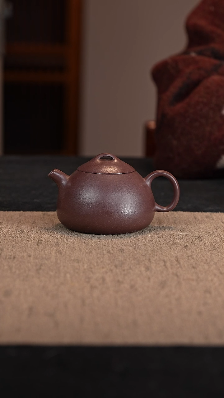 【闪购商品】紫砂茶壶天青泥椰瓢