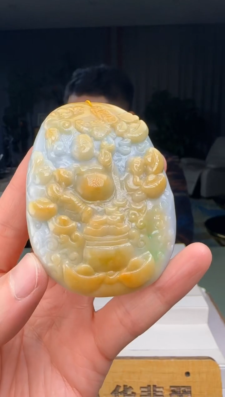 【闪购商品】翡翠吊坠(不含链)未镶嵌DY@@960Q3J15601