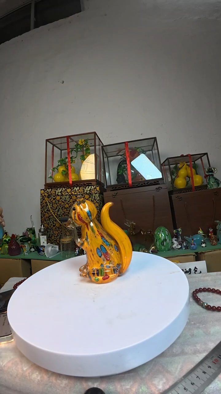 琉璃淄博非遗琉璃松鼠