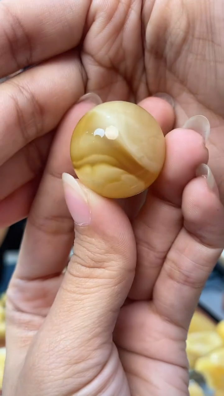 【闪购商品】蜜蜡裸石未镶嵌天然琥珀蜜蜡珠子