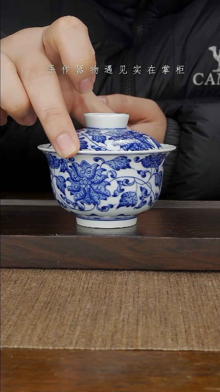 【闪购商品】摆件景德镇手工手绘茶具大器宛成