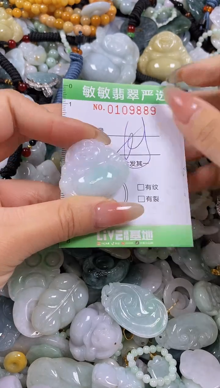 【闪购商品】翡翠颈饰未镶嵌闪购0109889多样性发其一