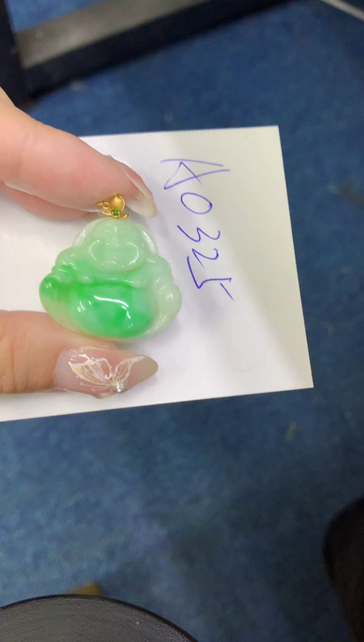 【闪购商品】翡翠颈饰18K金镶嵌0000000000