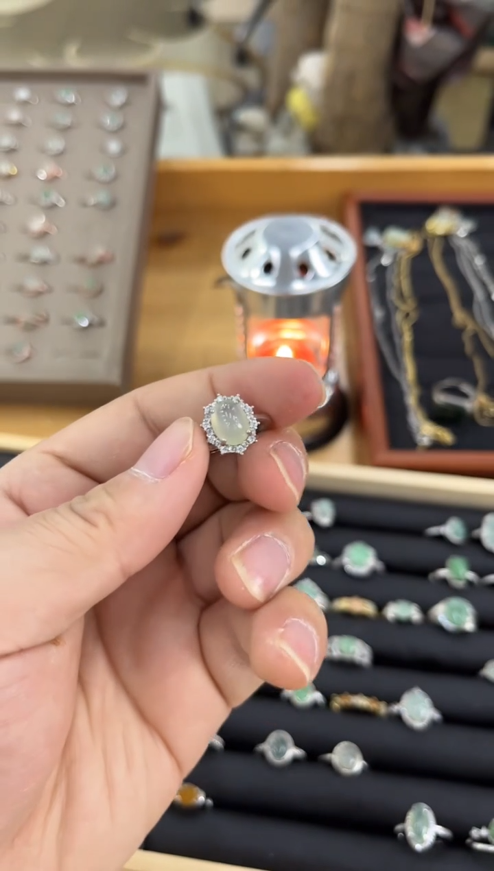 【闪购商品】翡翠戒指未镶嵌戒指