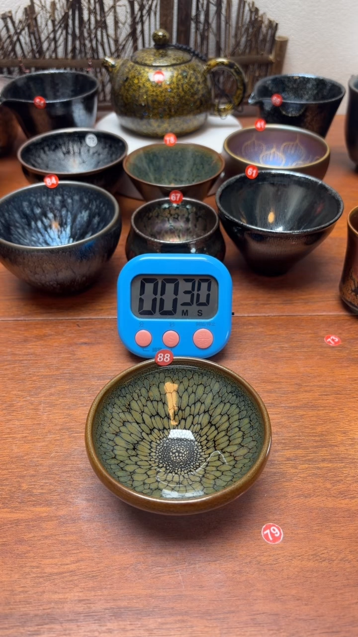 【闪购商品】茶盏88号建盏工匠茶器