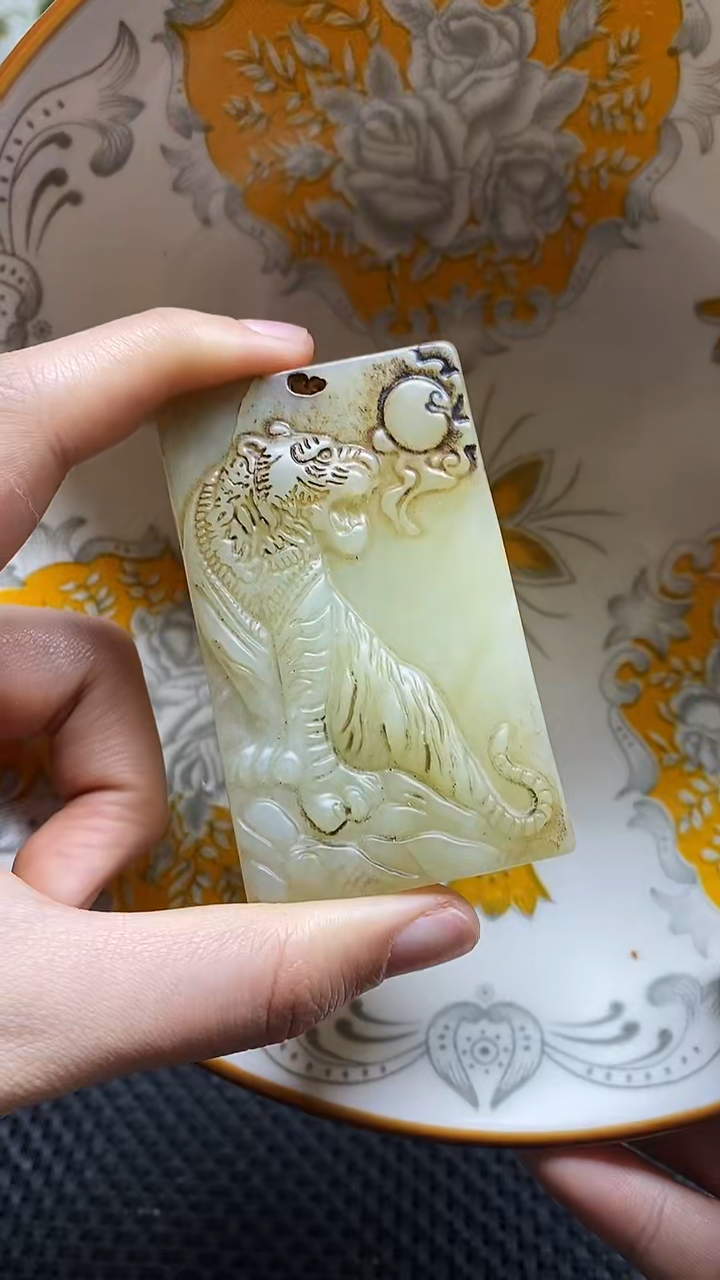 【闪购商品】瓷片瓷片瓷器 摆件1个